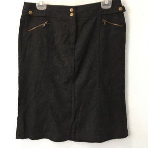 Express - wool blend skirt
